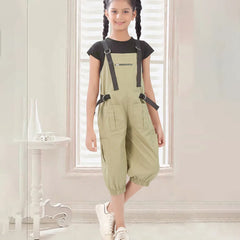 Stylish Dungree Set For Summer For Girls