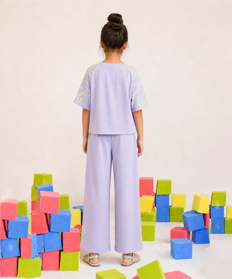 Girls printed Co-Ord Set Jaipur kids fashion store