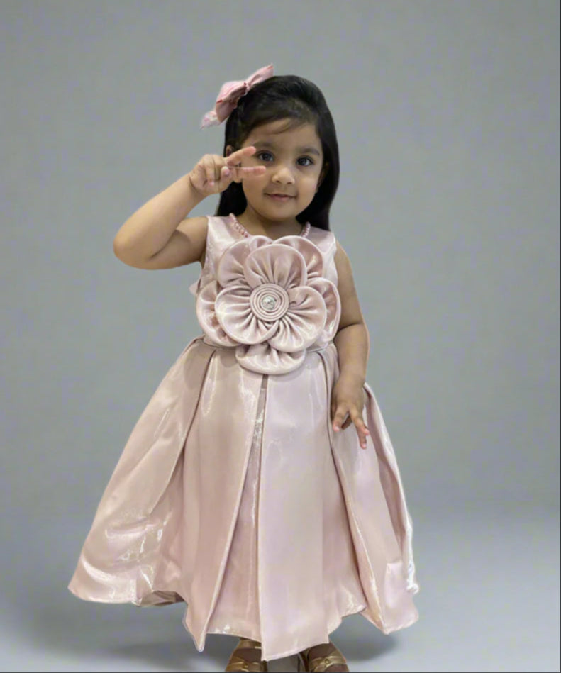Fancy Flower Party Frock for Girls – Best Children’s Wear Shop in Jaipur