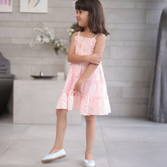 Designer cotton party frock for girls, best kids clothing store Jaipur