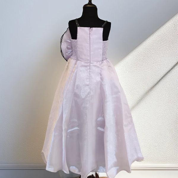 White dress on a mannequin against a light background