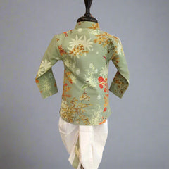 Designer infant kurta dhoti set, Jaipur kids clothing store for Rakhi