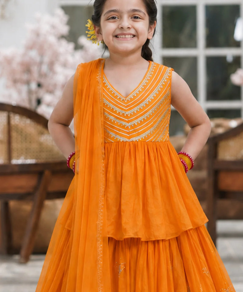Devils N Angels Sunshine Twirl Lehenga Set Jaipur