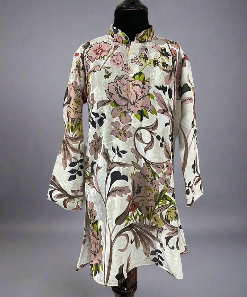 Designer cotton kurta pyjama set for boys, best children’s wear Jaipur