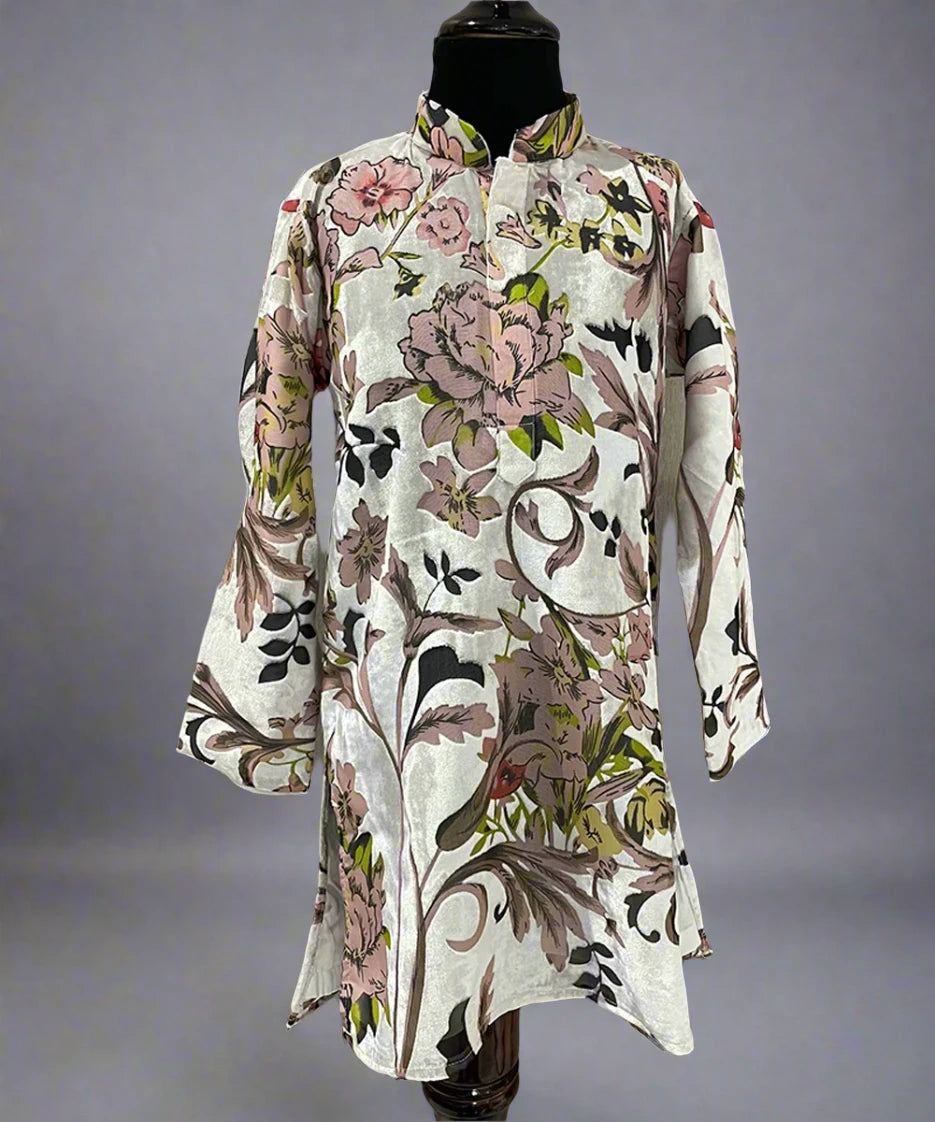 Designer cotton kurta pyjama set for boys, best children’s wear Jaipur