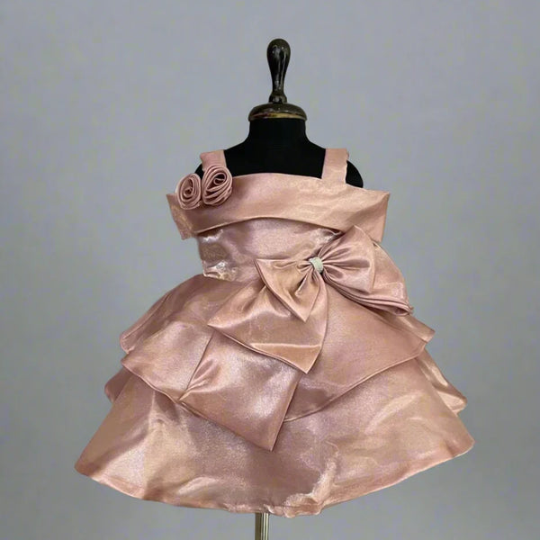 Charming Kids Frock Dresses for Girls Ideal for Birthdays and Weddings