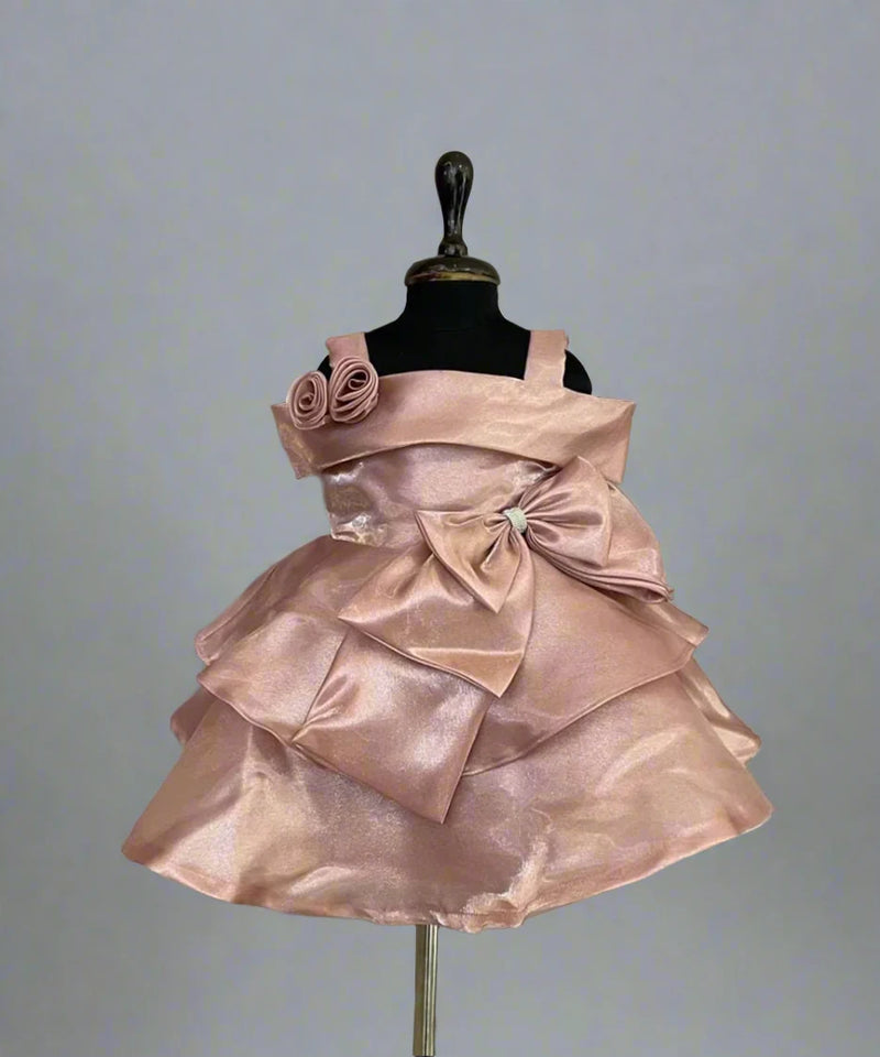 Charming Kids Frock Dresses for Girls Ideal for Birthdays and Weddings