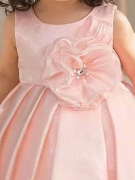 Devils N Angels Pink Pleated Party Frock for Baby Girls 0–9 Months | Jaipur