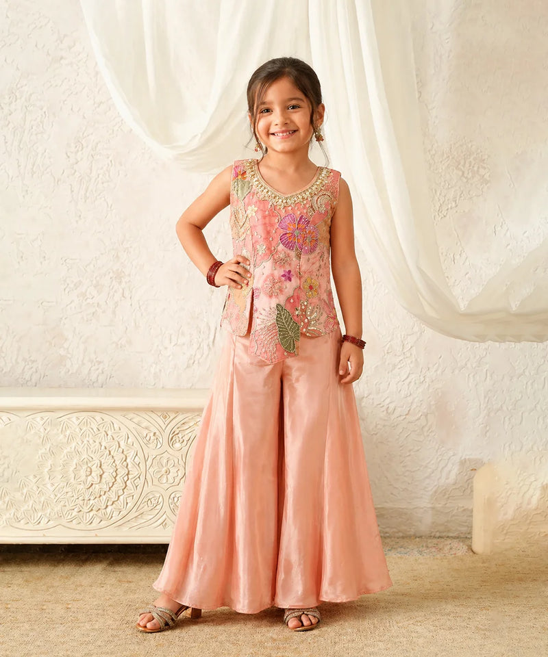 Stylish Sharara Dress for Girls – Kids Ethnic Wear Jaipur