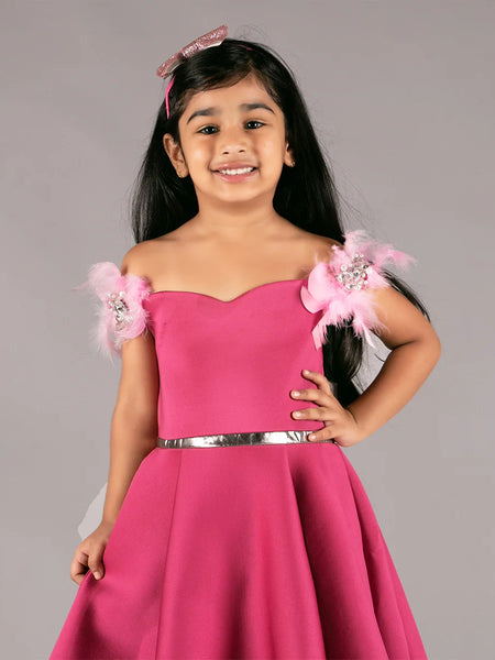 pink barbie dress for girls 