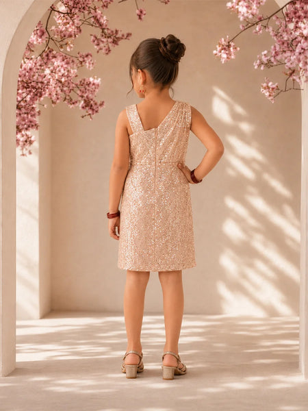 Devils N Angels Rose Gold Glam Dress Jaipur