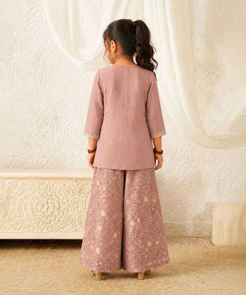 Devils N Angels Blush Bloom Kurta Palazzo Set Jaipur