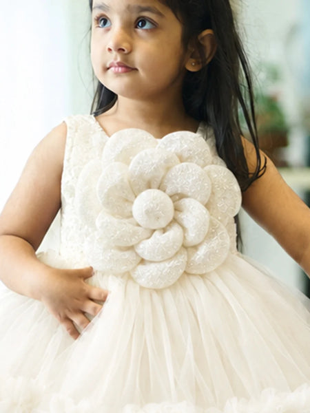 Devils N Angels White Fairy Tail High Low FrockJaipur