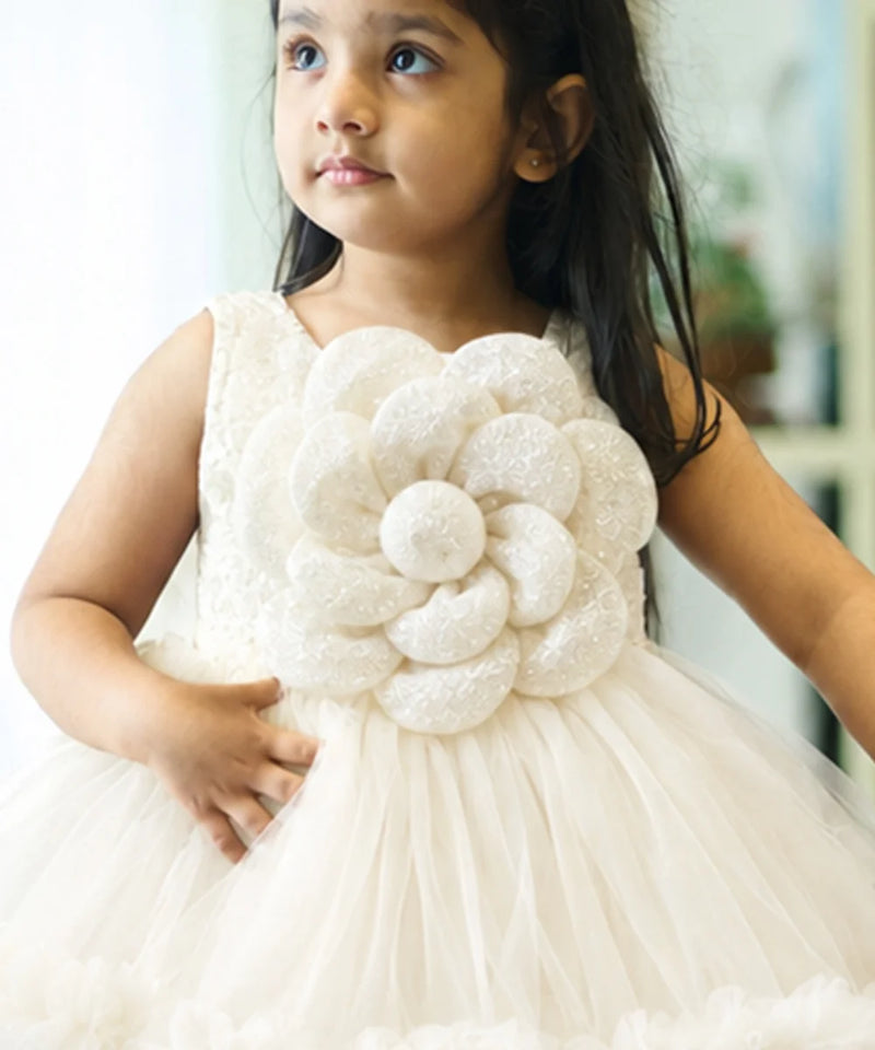 Devils N Angels White Fairy Tail High Low FrockJaipur