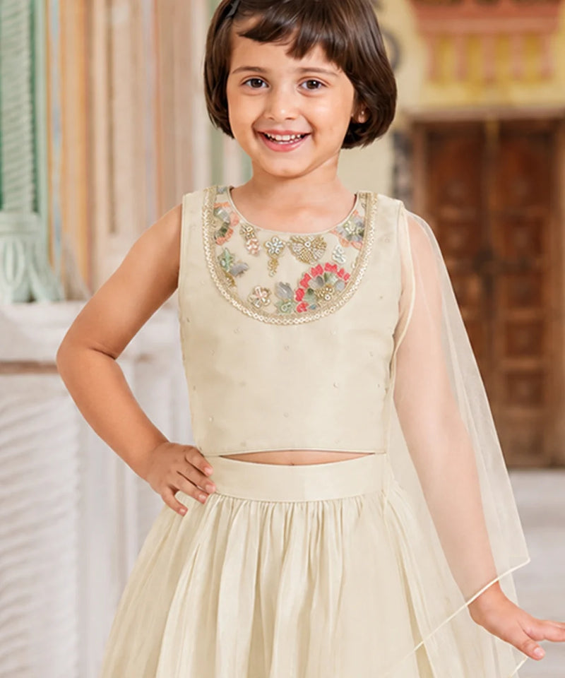 Devils N Angels Ivory Grace Lehenga Choli Jaipur