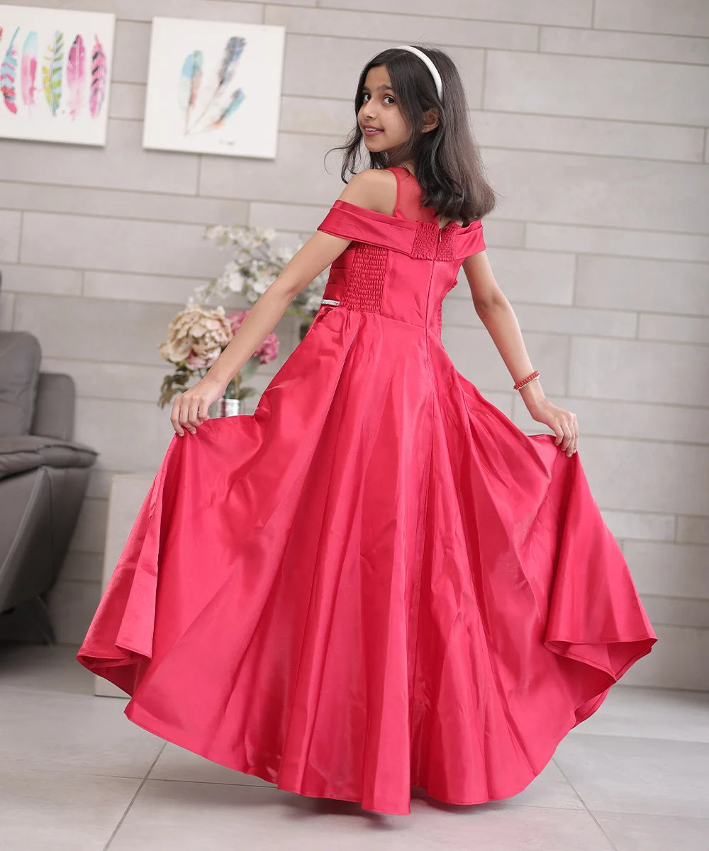 Princess gown red online