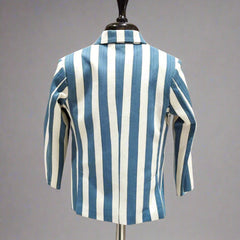 Blue Striped Blazer for Boys