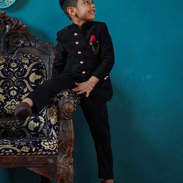royal wedding jodhpuri suit set for boys
