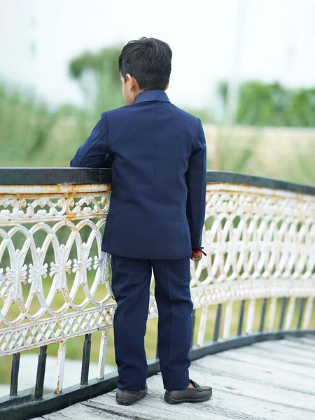 Elegant boys tuxedo navy set, party outfit for children Jaipur