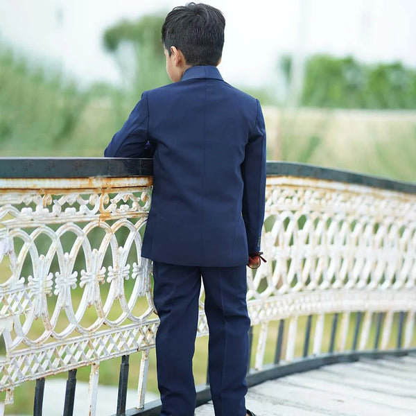 Elegant boys tuxedo navy set, party outfit for children Jaipur