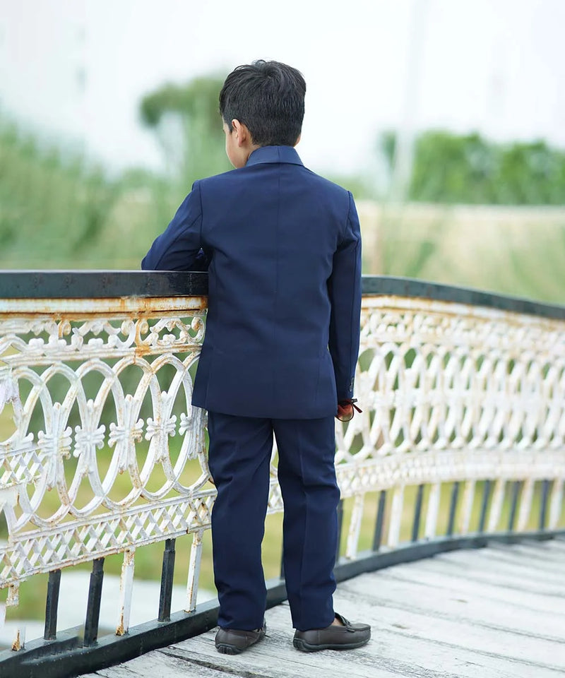 Elegant boys tuxedo navy set, party outfit for children Jaipur