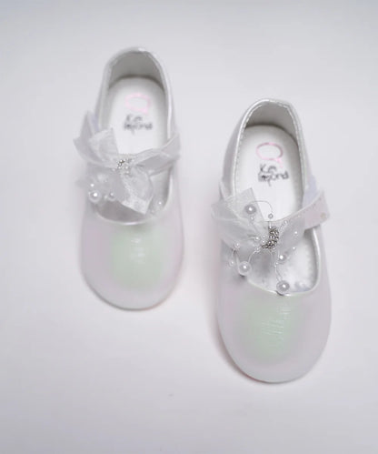 White Colored Baby Girl Party Wear Sandals