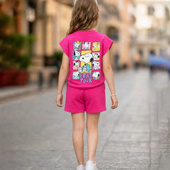 Trendy birthday party Co-Ord Set for girls Jaipur kids boutique