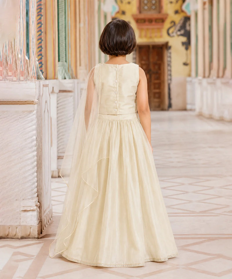 Devils N Angels Ivory Grace Lehenga Choli Jaipur