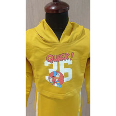 yellow casual wear dress for girls 