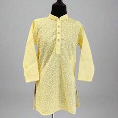 Partywear cotton kurta-pyjama for boys, full sleeves, Jaipur boutique