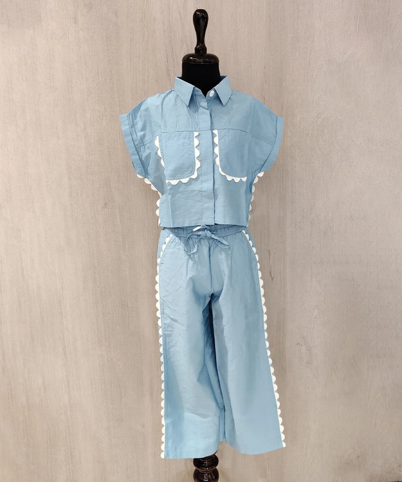 Cotton co-ord outfit for kids in Jaipur kidswear