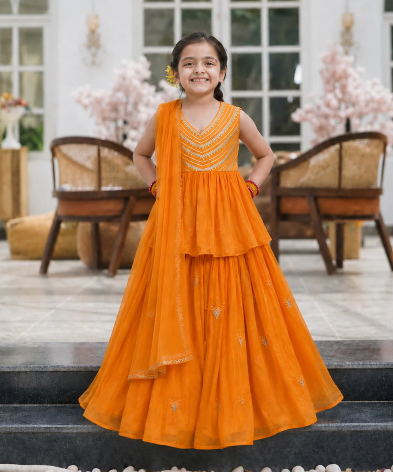 Devils N Angels Sunshine Twirl Lehenga Set Jaipur
