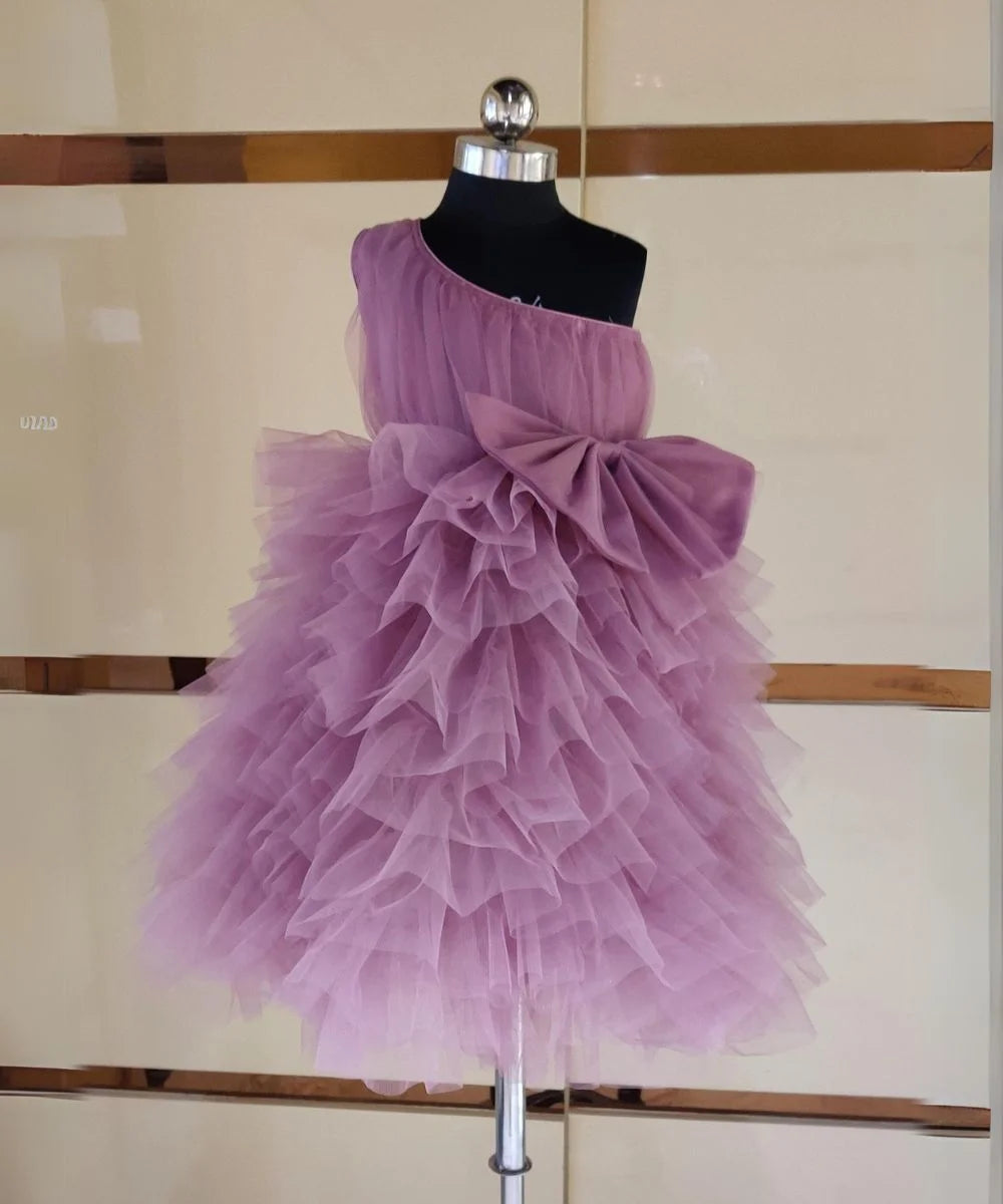 Pre-Order: Fancy Ruffle Dress for Party for Kid Girl