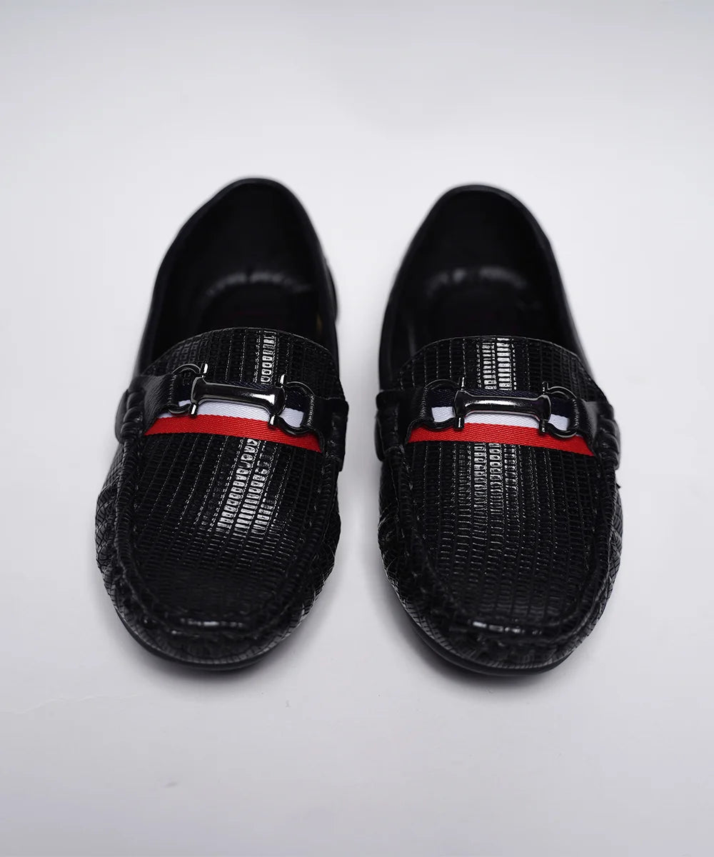 Black Formal Party Wear Shoes for Boys