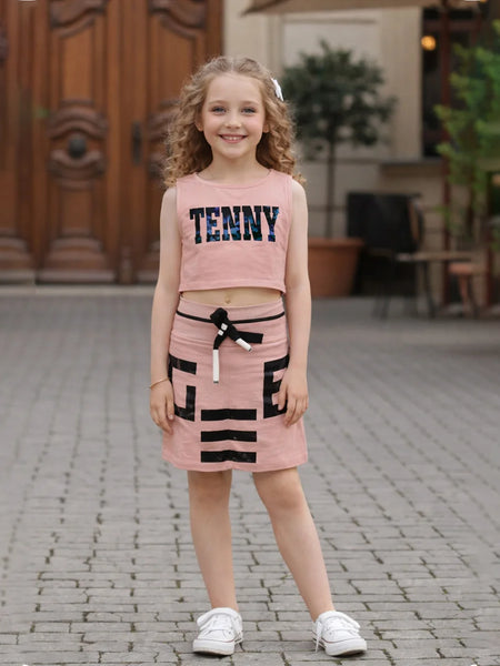 Elegant girls summer outfit from kids clothing store Jaipur
