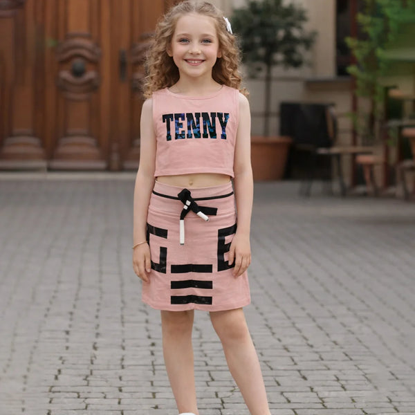 Elegant girls summer outfit from kids clothing store Jaipur