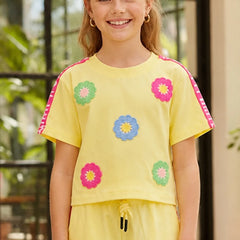 Designer girls Co-Ord Set with pants for birthday party Jaipur