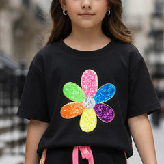 Designer kids skirt Co-Ord Set birthday party outfit for girls