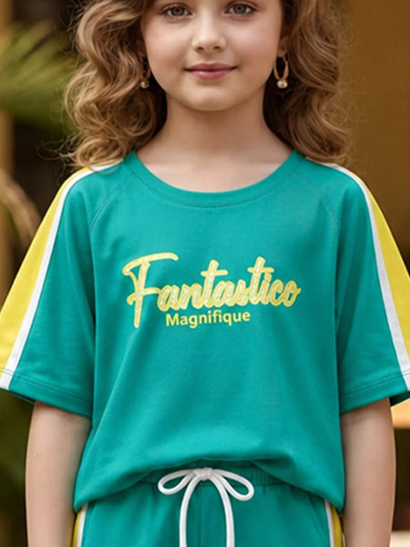 Modern children’s Co-Ord Set for girls available in Jaipur kidswear store