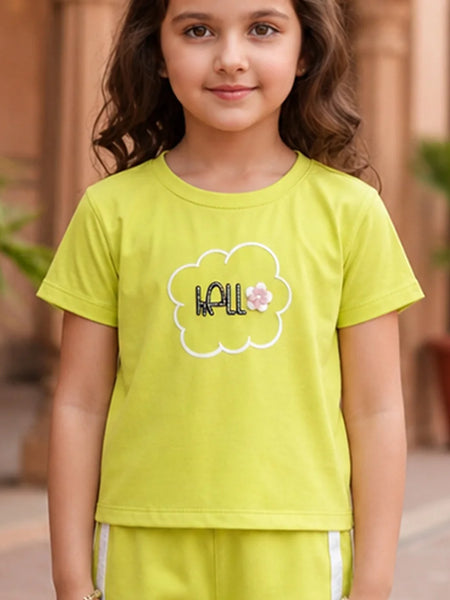 Trendy kids fashion Co-Ord Set outfit for girls in Jaipur boutique