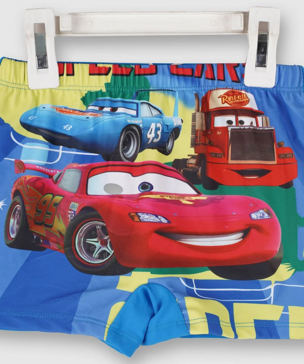 Cars Printed Swim Shorts for Boys for Pool Party