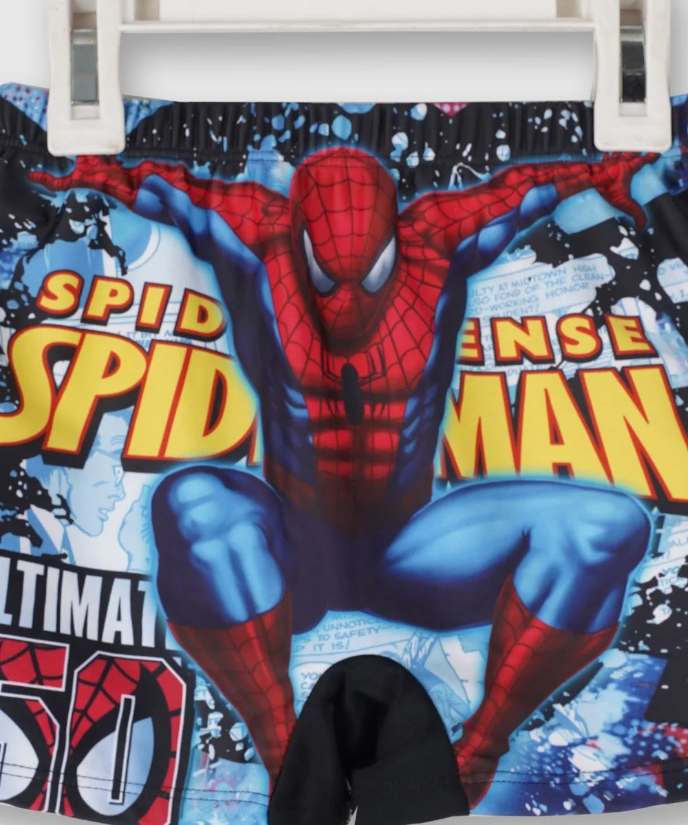 Spider-Man Printed Swim Shorts for Boys