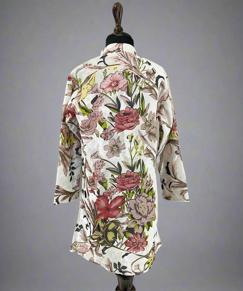 Buy multi-color floral kurta pyjama for boys online, Jaipur boutique