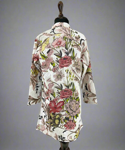 Buy multi-color floral kurta pyjama for boys online, Jaipur boutique